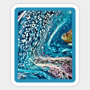 Sea wave Sticker